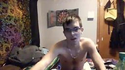 Cute Guy Sucks His Dick and Cums in His Mouth!