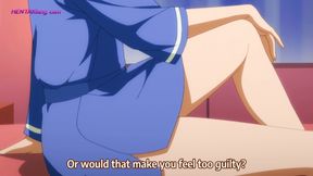Cute newlywed begs for more as hubby licks and fingers her to orgasm - Exclusive Hentai (ENG Subs)