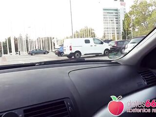 Hawt & Risky Public Sex with Bratty Teen Wench from Berlin