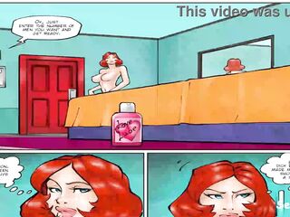 Annabelle's Recent Life pt. 4 - Married Woman Cheats on her little Knob Spouse With Five Large Cock Ebony Studs -- Cuckold Toon Comic