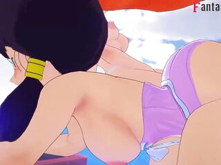 Videl banging with Roshi - three - Dragonball Zex 7 - Full & POV on Sheer & PTRN: Fantasyking3