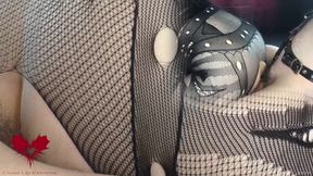 Close up of Fucking From Behind. Lilith Massaging the Cock with Her Pussy. Dripping Creampie.