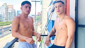 Two Hot Latinos - LatinLeche