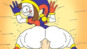 Ponmi Doggystyle Fucked (digital Circus) (no Sound) - Car Toon
