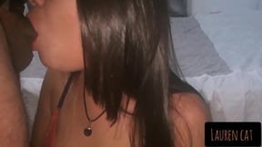 Fantastic Blowjob and Cum in the Mouth
