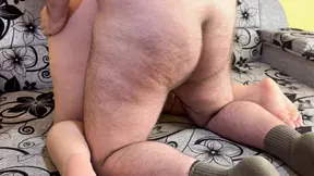 Slut wife accept creampies from two fat guys right inside her fertile pussy! From who she get pregnant? - Milky Mari