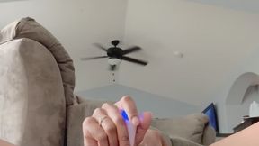 Making myself Squirt & Cum in my master bedroom