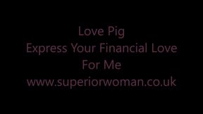 Love Pig - Express Your Financial Love For Me HD