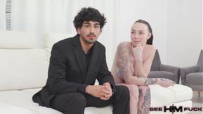 Indica Marie�s Rimjob Skills Shine As She Licks Jay Raw�s Ass!