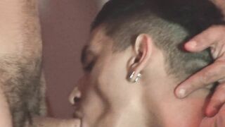Twinky Getting A Mouth Full Of Huge Uncut StepDad Dick