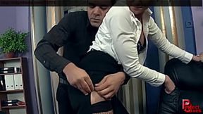 Thief gets caught and gets her punished &mdash;  spanking &mdash;  face slapping &mdash;  pussy slapping &mdash;  anal dildo &mdash;  and she has her squirting orgasms.