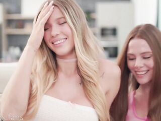 Truth or Dare Stream Ends with Lesbo Kiss & Laughing Screw with Pizza Stud (a...