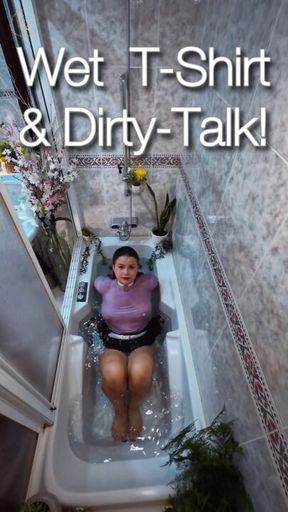 Soaking Wet Try-On Haul with Filthy Fantasy Talk- FreelyKaty