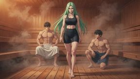 Bisexual Encouragement Stories #11: Sweaty Sauna Secrets