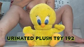 Urinated plush toy 192
