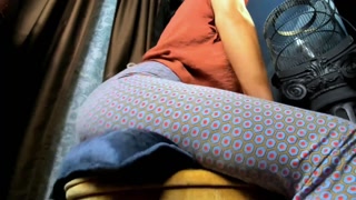 I Was So Fucking Horny that I ALMOST BROKE MY CHAIR! BIG BOOTY HUMPING PILLOW!