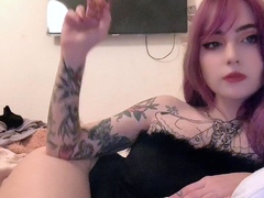 Amateur Webcam Babe Fucking Pussy With A Dildo More at