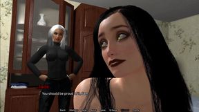 Now There's Only Samantha - Gothic Sissy Crossdresser Sam Getting First Time Anal With Dildo