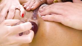 ”Muff licking 3way with Veronica Leal & Anastasia Brokelyn”