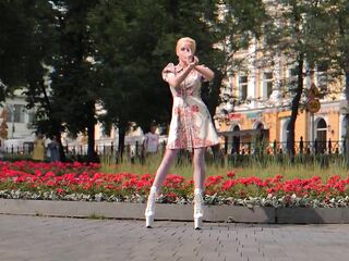 my walk around the town! - Lara Frost