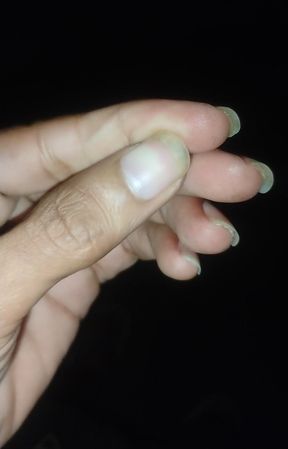 I will scrub your body with my sexy nails