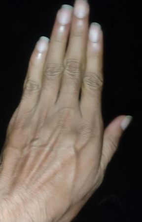 I will scrub your body with my sexy nails