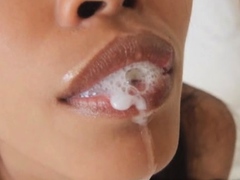 Heavenly breasty Chanel Preston performing in deep blowjob XXX video