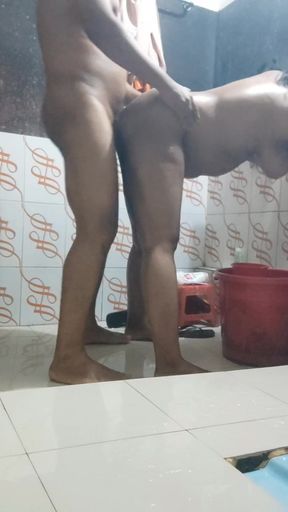 My Husband sex in bathroom