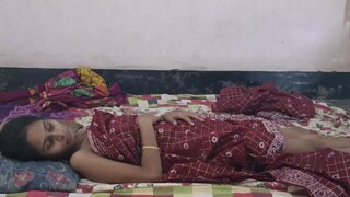 Horny Desi babe with long legs fucked by a chubby lad