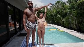 BANGBROS - Teen Stepdaughter'_s Poolside Adventure (Madison Wilde)