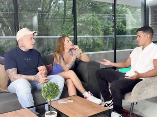 I'll screw my psychologist in front of u, it's part of couples therapy - Sara Blond