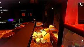 Femboy Barista Serves Steaming Hot Customer with Sweet Blowjob Action