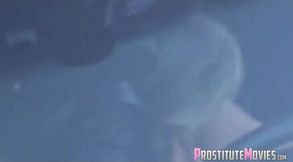 Voyeur Films Blonde Giving Roadside BJ and Swallow