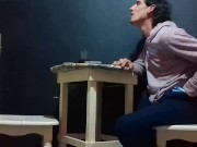 Psicólogo Trunco se consuela en la lectura 1223 por Rabaerre Artista