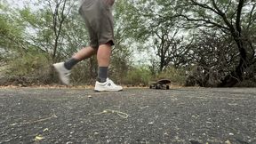 Skateboarding is a great way to meet friends.