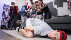”Adam Awbride & Cristiano Turn a Dorm Party Kinky”