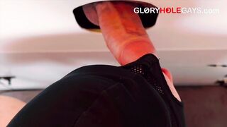 Suspended Farmboy at the Gloryhole – I Took It All the Way