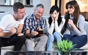 *** - StepFamily Taboo Orgy With Stepdaughter Judy Jolie And Busty Stepmom Becky Bandini