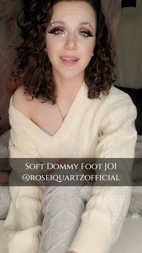 🥀 Foot JOI - Soft Dommy Aesthetic