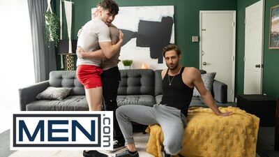 MEN - Michael Vente Sucks His Date's Roommate Dom King's Cock Without Him Noticing
