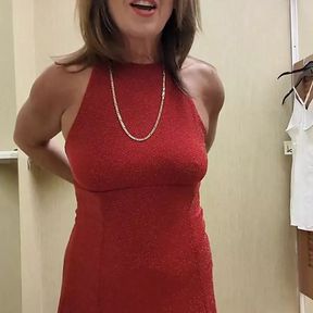 Hottest MILF Ever - Cum to the dressing room with me