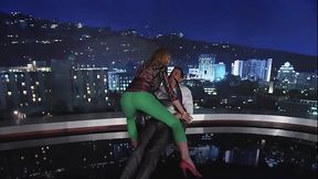 Nicole Kidman &hearts_ gives Jimmy Kimmel a lapdance