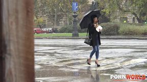 marilyn crystal swallows two cocks down her deep throat and gets dp pounded