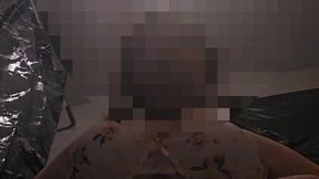 POV Chubby MILF working you and playing with her tits