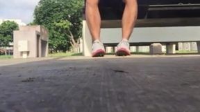 Public Masturbating Men
