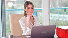 Home Office Anal Intercourse for Rebecca Volpetti