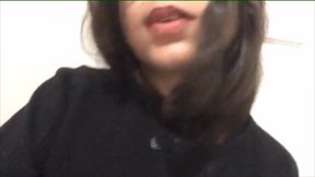 Undressing to show you my breasts, my pussy and my ass!! Jiji