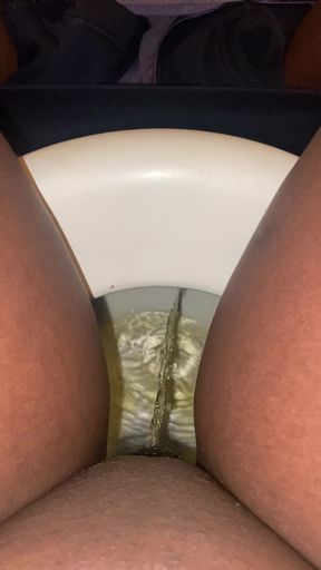 1, 2, 1, 2, 3, releases the pee! (pissing)