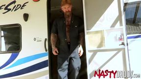 NASTYDADDY Donnie Argento barebacked by Stepdaddy Jack Dixon