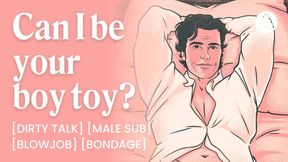 Male Moaning ASMR: Femdom Uses Her Desperate Boy Toy for Bondage and Edging – Erotic Audio for Women